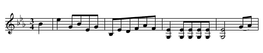 Lady Kettie Gordon’s Minuet - staff notation