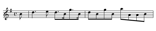 Lady MacDonald's Reel - staff notation
