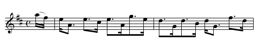Lady MacKenzie of Seaforth - staff notation