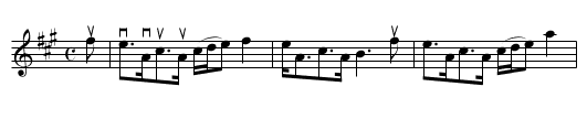 LADY MADELINA SINCLAIR - staff notation