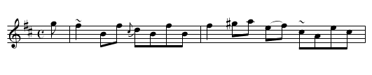 Lady Margaret Stewart - staff notation