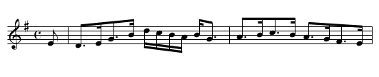 Lady Mary Murray - staff notation