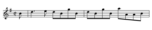 Lady McDonalds Reel JBut.152 - staff notation