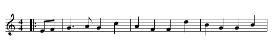Lady McKenzie of Coul - staff notation