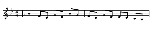 Lady McNeil - staff notation