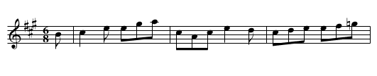LADY NELLIE WEMYSS - staff notation