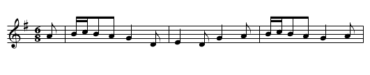 Lady of the Lake [1] - staff notation