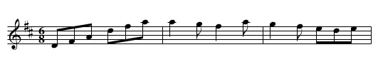 Lady of the Manor THO4.001 - staff notation