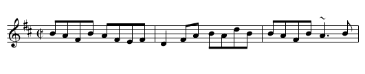 Lady on the Island, The - staff notation