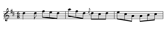 Lady Pert's Reel or Rokeby [sic] - staff notation