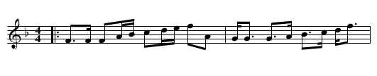 Lady Rachael Russell - staff notation