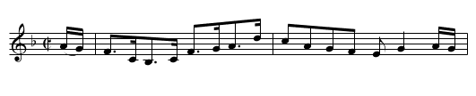 Lady Shaftsbury's delight - staff notation
