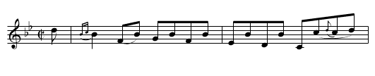 Lady Sutherland - staff notation