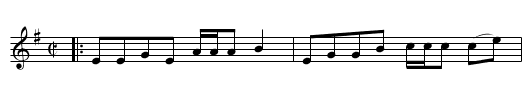 LADY TERFICHEN - staff notation