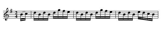 Lady Walpole Reel [2] - staff notation