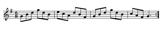 Lady Weymouth's Fancy. Ru2.048 - staff notation
