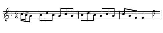 Lady Whiteford’s Reel [2] - staff notation