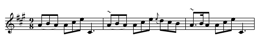 Ladykirk House - staff notation