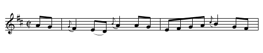 Lady’s Hornpipe, The - staff notation