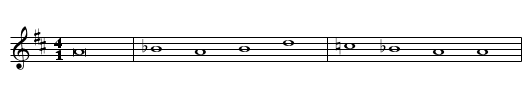 Laemmerweide - staff notation