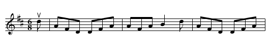 LAFRICAN'S -- JIG - staff notation
