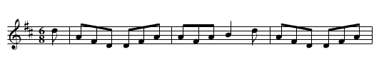 Lafrican's - staff notation