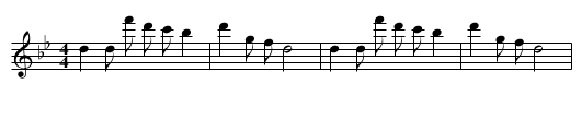 Laicheng bainian - staff notation