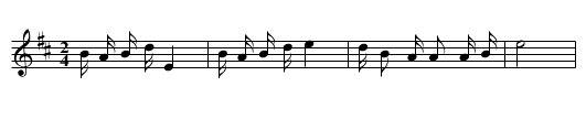 Laihama shang shu - staff notation