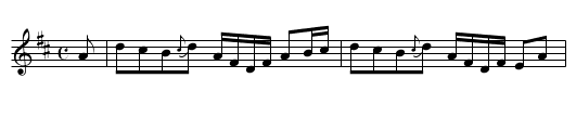 Laird o' Auchluncart, The - staff notation