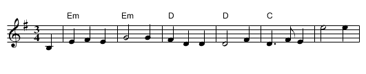 Laird o' Cockpen, The - staff notation