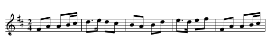Lakes of Sligo - staff notation