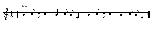 Lakodalmi Tanc - staff notation