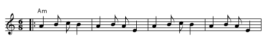 Lakodalmi Tanc - staff notation