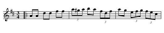 Låling, - staff notation