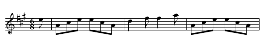 Lamb Skinnet - staff notation