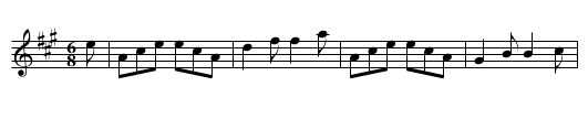 Lamb Skinnet - staff notation