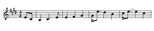 Lambs on Green Hill or Ned of the Hill - staff notation