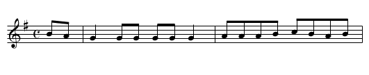 Lament for Sarsfield [1] - staff notation
