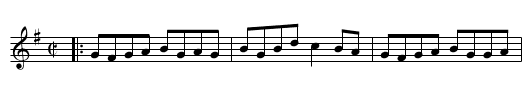 Lamentation for the Fairies - staff notation