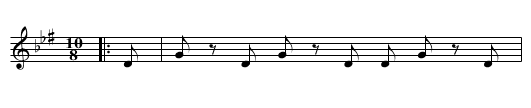 Lamma bada - staff notation