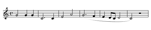 L'amour de moi - staff notation