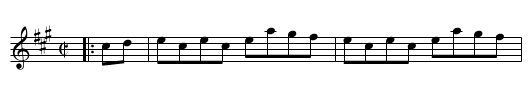 Lamplighter's Hornpipe + ? - staff notation
