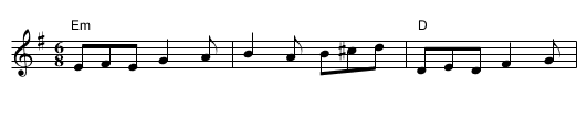 Lanagan's Ball - staff notation
