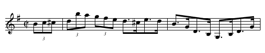 Lancashire Clog - staff notation