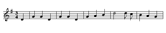Lancashire Peace Egging Song (1) - staff notation