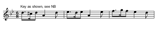 Lancaster Lasses. PFD3.089, The - staff notation