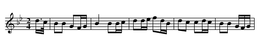 Landlady, The - staff notation