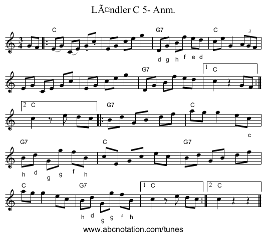 LÃ¤ndler C 5- Anm. - staff notation