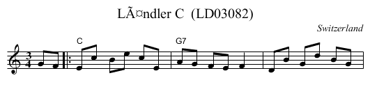 LÃ¤ndler C  (LD03082) - staff notation