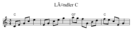 LÃ¤ndler C - staff notation